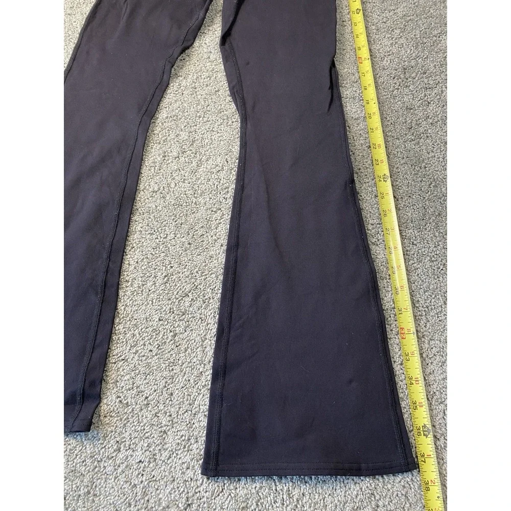 ALO Yoga Women's Flutter LEGGINGS Size S HIGH WAIST Bootcut FLARE Full Length